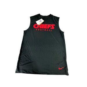 Nike Kansas City Chiefs Mens Anthracite Legend Muscle Tank Top Size Small S NWT
